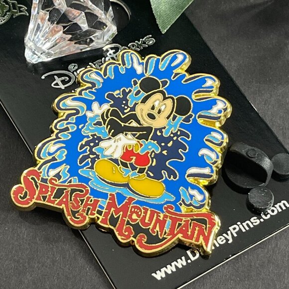 Disney Splash Mountain Trading Pin Mickey Mouse Lapel Pin Brooch Badge Jewelry - Picture 2 of 10